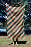 Rainbow Lines / Mandala Mikrofilament Havlu  / 90 x 150 cm