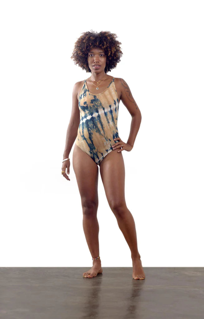Cloudless Body Suit / Indigo Sunrise