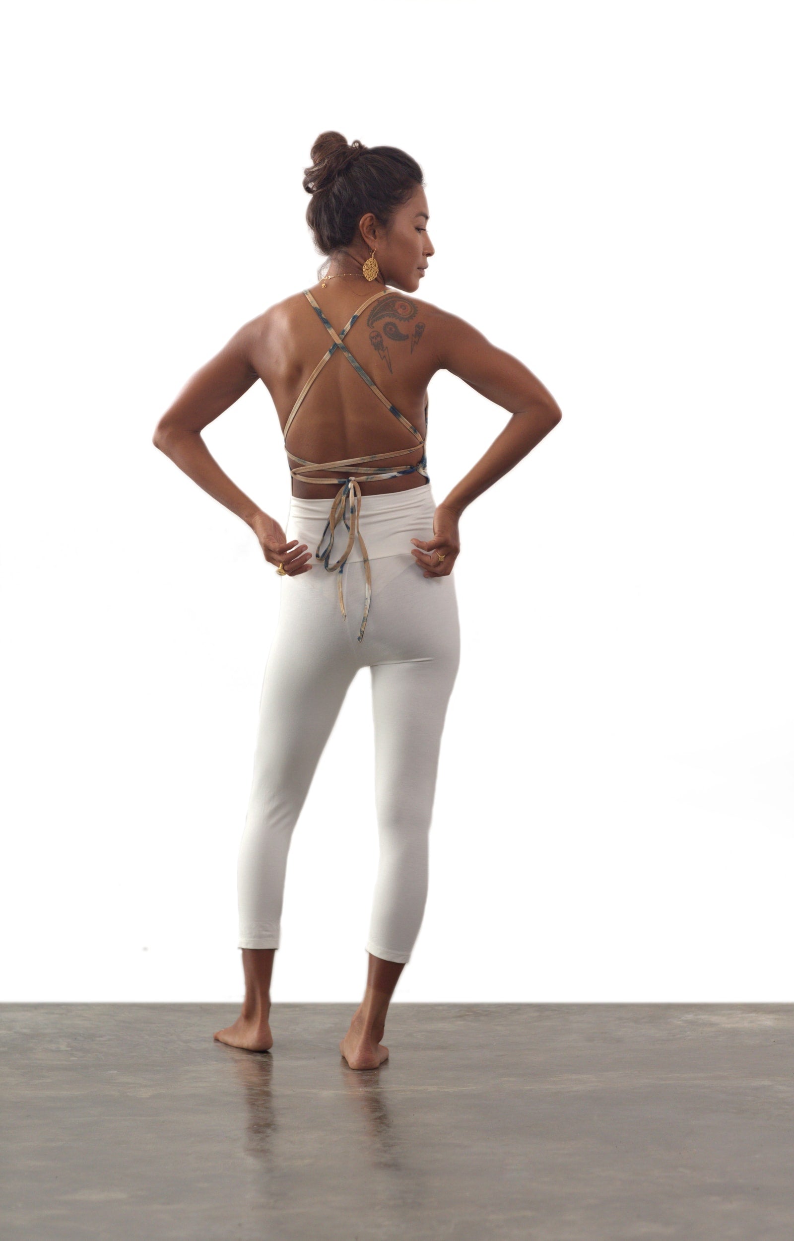 Tangled Kiss Body Suit / Indigo Sunrise