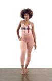 Tangled Kiss Body Suit / Electric Rose
