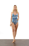 Tangled Kiss Body Suit / Blue Tiramisu