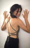 Tangled Kiss Body Suit / Olive Ash