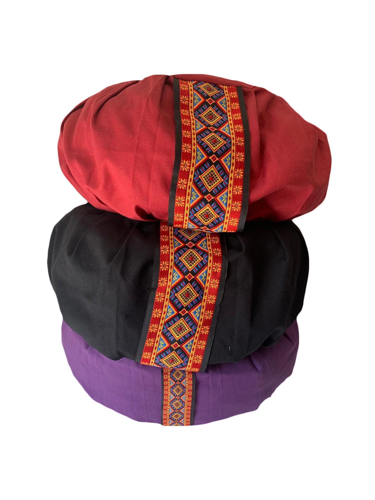 Ethnic - Black Meditation Cushion