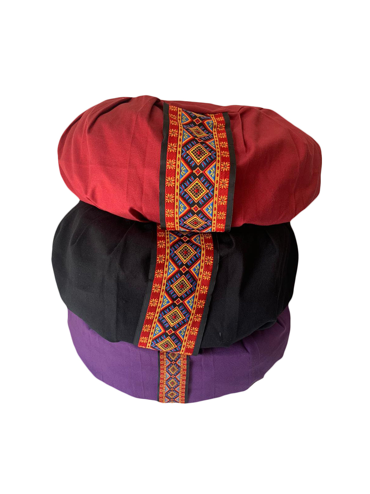 Ethnic - Black Meditation Cushion