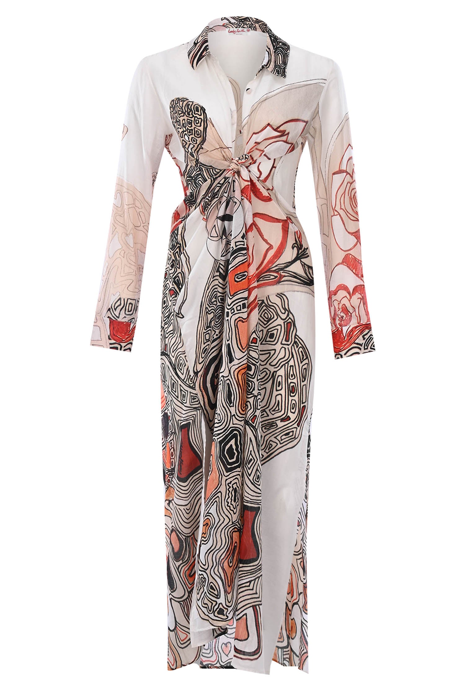 Goddess of Regeneration - Long Shirt Dress