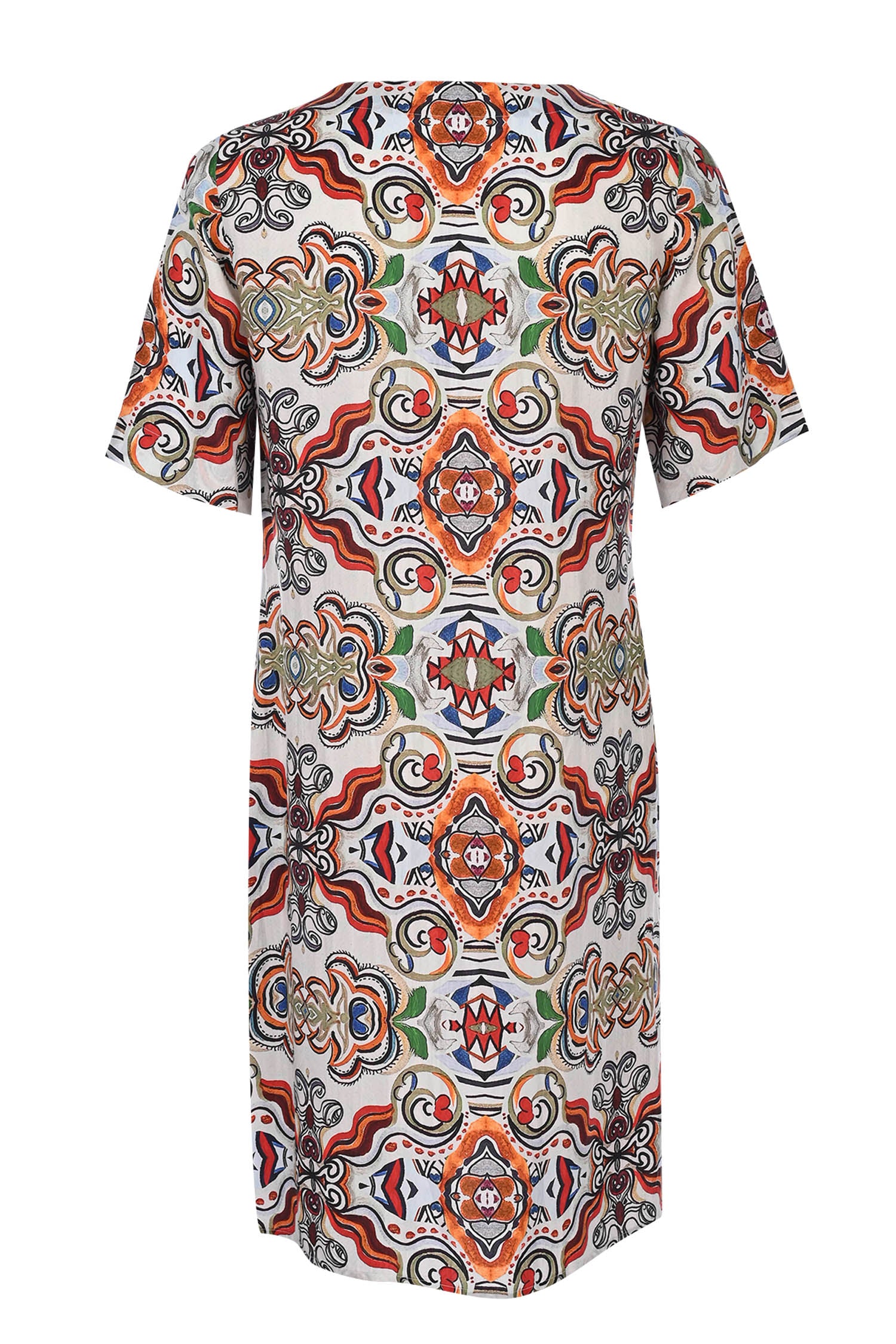Goddess of Earth Toprak Tanrıçası -  V Neck Short Dress - Kısa Elbise