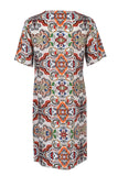 Goddess of Earth Toprak Tanrıçası -  V Neck Short Dress - Kısa Elbise