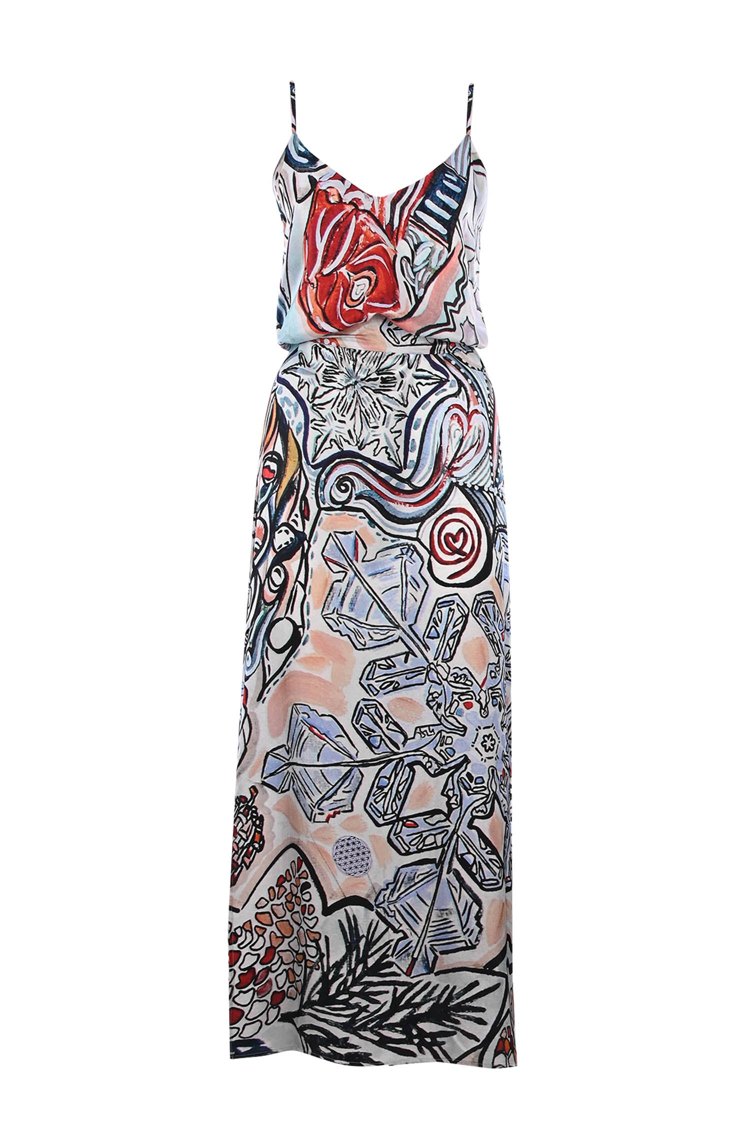 Goddess of Luck - Şans Tanrıçası -  Long Dress - Uzun Elbise