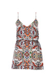 Goddess of Earth Toprak Tanrıçası -  Sleveless Short Dress - Kısa Elbise