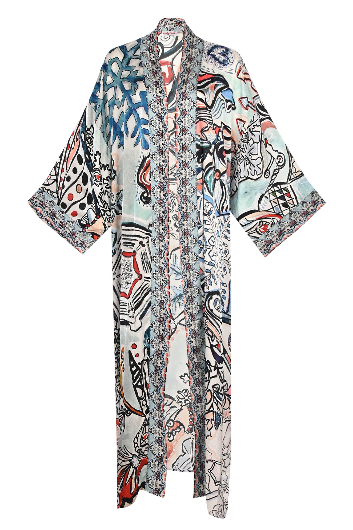 Goddess of Water - Long Kaftan Satinette