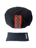 Ethnic - Black Meditation Cushion