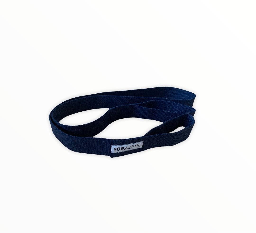 Yogazero Double loop yoga belt / Without buckle - Navy Blue