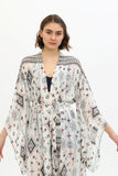 Zada - Jap Kimono XL Long - Earth Aztek