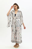 Zada - Jap Kimono XL Long - Earth Aztek