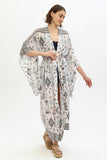 Zada - Jap Kimono XL Long - Earth Aztek