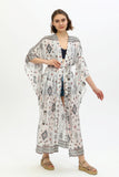 Zada - Jap Kimono XL Long - Earth Aztek