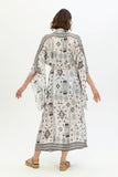 Zada - Jap Kimono XL Long - Earth Aztek