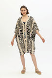 Zada Moroc Jkt Midi / Zebra Natural 