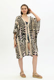 Zada Moroc Jkt Midi / Zebra Natural 