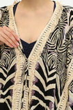 Zada Moroc Jkt Midi / Zebra Natural 