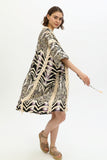 Zada Moroc Jkt Midi / Zebra Natural 