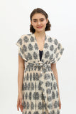 Zada - Venus Dress Cream Paisley