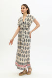 Zada - Venus Dress Cream Paisley