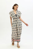 Zada - Venus Dress Cream Paisley
