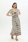 Zada - Venus Dress Cream Paisley