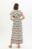 Zada - Venus Dress Cream Paisley