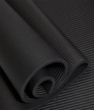 Manduka ENDURA 10mm siyah fitness mat otel spor salonları için dayanıklı, eklem dostu egzersiz ve esneme matı