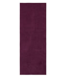 Acai renkli Manduka eQua Hot Yoga Mat Havlusu, yoğun ter emici ve dayanıklı