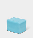 Manduka Recycled Foam Mini Travel Block - Aqua
