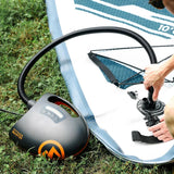 OutdoorMaster Shark II SUP Pompası Elektrikli Otomatik 3 Board Şişirme İmkanlı