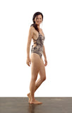 Tangled Kiss Body Suit / Cinnamon Smoke