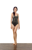 Tangled Kiss Body Suit / Olive Ash