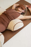 Ardha Yin Bolster Kiremit Yarım Yastık Yin Yoga Desteği