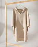 Muslin Cotton Poncho / Sandy