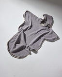 Muslin Cotton Poncho / Grey