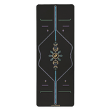ÖN SİPARİŞ - Liforme Cosmic Moon Yoga Mat - Black / Mat Çantası Hediye