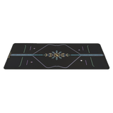 ÖN SİPARİŞ - Liforme Cosmic Moon Yoga Mat - Black / Mat Çantası Hediye