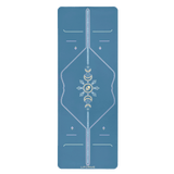 ÖN SİPARİŞ - Liforme Cosmic Moon Yoga Mat - Blue / Mat Çantası Hediye