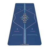 ÖN SİPARİŞ - Liforme Cosmic Moon Yoga Mat - Dusk Blue / Mat Çantası Hediye