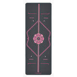 Liforme Mindful Garden Yoga Mat - Purple Earth / Mat Bag Gift 
