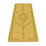 LIFORME BLACK &amp; GOLD YOGA MAT / Free Mat Bag Gift