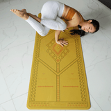 LIFORME BLACK &amp; GOLD YOGA MAT / Free Mat Bag Gift