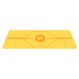 Liforme Radiant Sun Yoga Mat / Sarı / Mat Çantası Hediye, kaymaz yüzeyiyle mükemmel yoga deneyimi sunar.