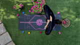 Liforme Mindful Garden Yoga Mat - Purple Earth / Mat Bag Gift 