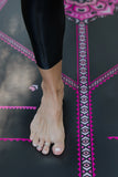 Liforme Mindful Garden Yoga Mat - Purple Earth / Mat Bag Gift 