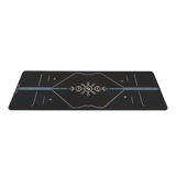 ÖN SİPARİŞ - Liforme Cosmic Moon Yoga Mat - Black / Mat Çantası Hediye